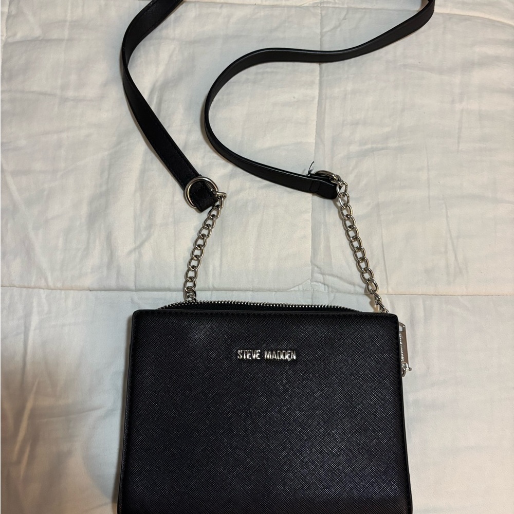 Steve Madden Black Crossbody Bag